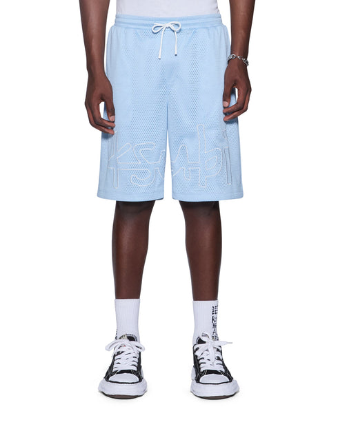KSUBI 1999 Mesh Roll Short Sky Blue Men's Apparel