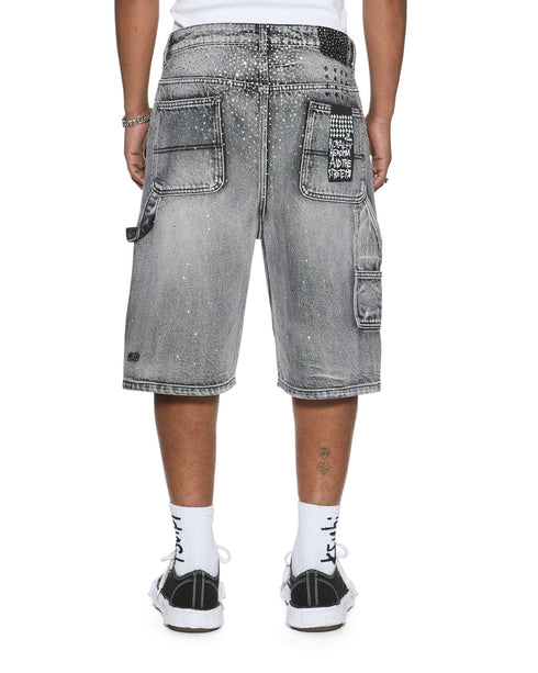 KSUBI Maxx Operator Short Konkrete Crystal Men's Apparel