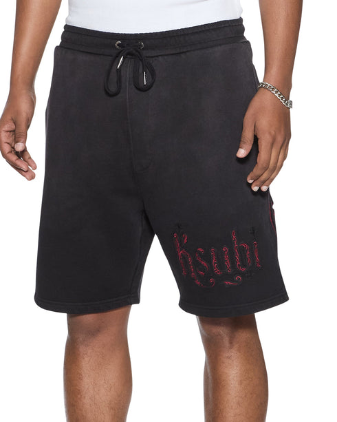 KSUBI Paise Trak Short Blak Fade Men's Apparel