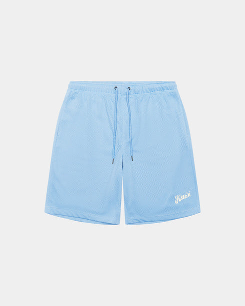 KSUBI Roll Mesh Short Blue Mens Apparel