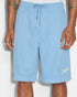 KSUBI Roll Mesh Short Blue Mens Apparel
