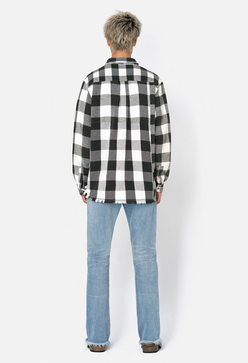 JOHN ELLIOTT Silverado Paneled Plaid Mens Apparel