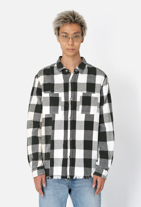 JOHN ELLIOTT Silverado Paneled Plaid Mens Apparel