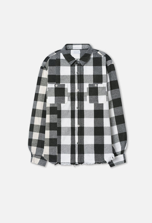 JOHN ELLIOTT Silverado Paneled Plaid Mens Apparel
