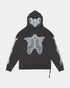KSUBI Skeleton Biggie Hoodie Fade Blk Mens Apparel