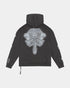 KSUBI Skeleton Biggie Hoodie Fade Blk Mens Apparel