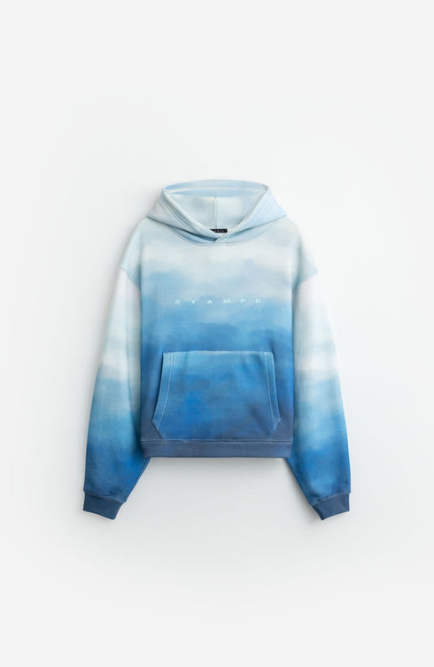 STMAPD Ombre Cropped Hoodie Mens Apparel