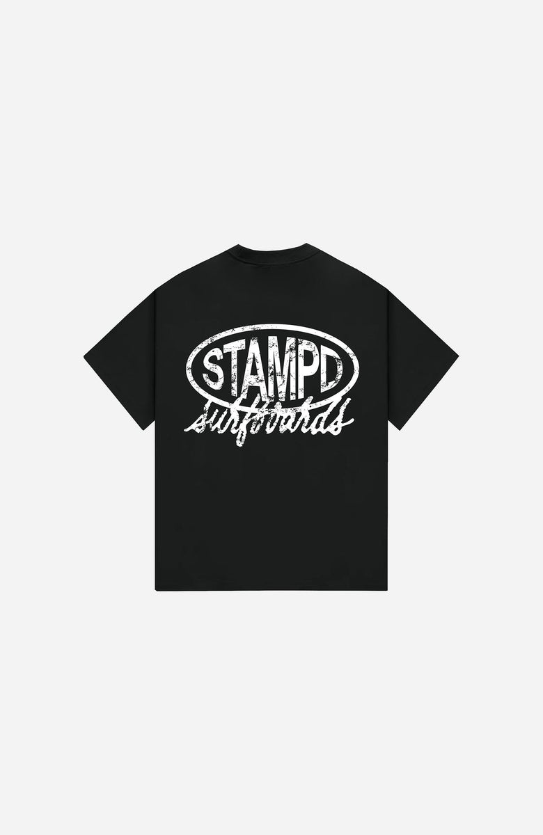 【STAMPD】GLOBE RELAXED TEE Locations Relaxed Tee – Stampd