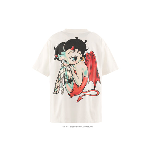 SAINT MXXXXXX x Betty Boop Devil Ss Tee Men's Apparel