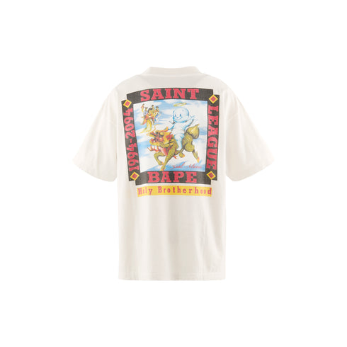 SAINT MXXXXXX X Bape Jump Ss Tee Men's Apparel