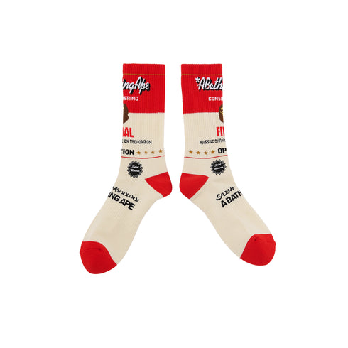 SAINT MXXXXXX X Bape Fainal Socks Accessories