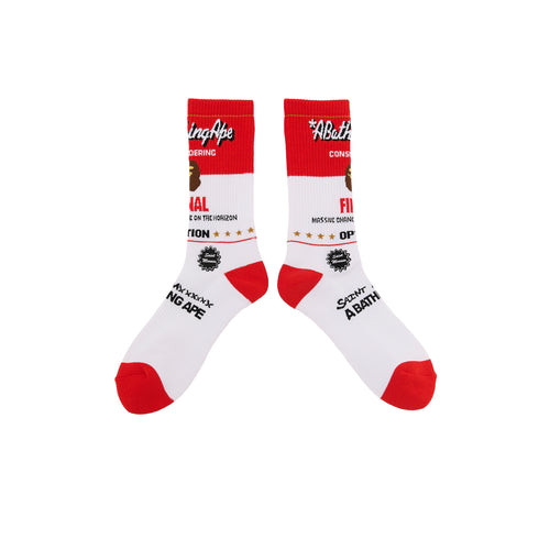 SAINT MXXXXXX X Bape Fainal Socks Accessories