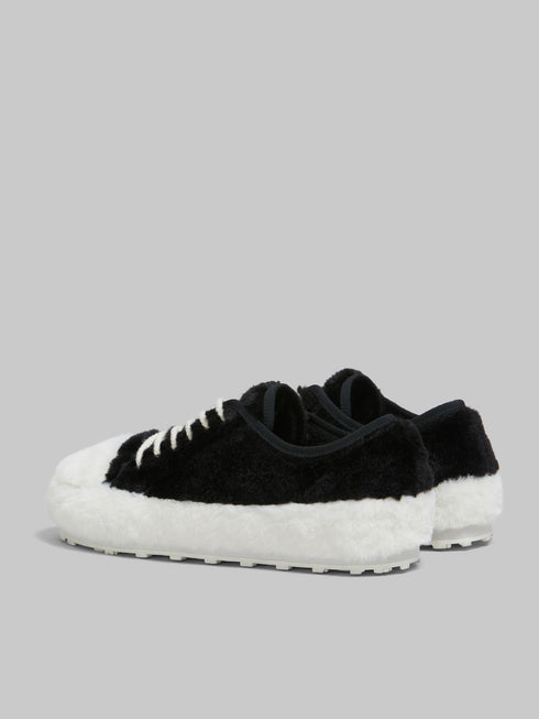 MARNI Black teddy tennis Mens sneakers