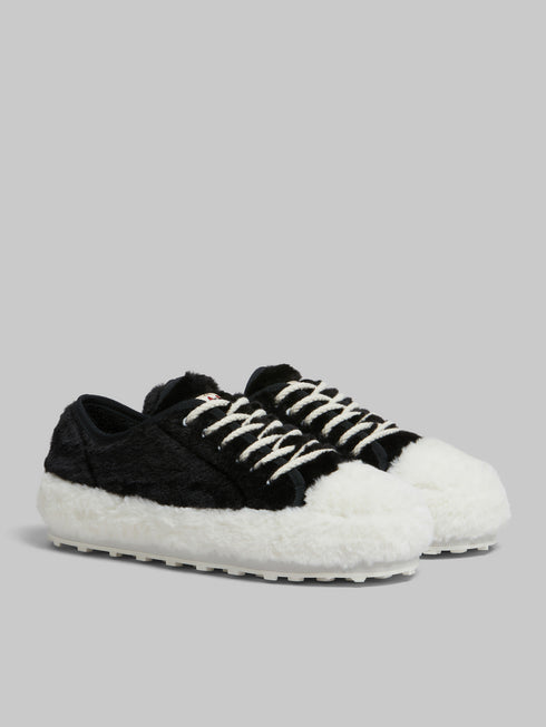 MARNI Black teddy tennis Mens sneakers