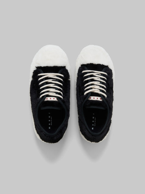 MARNI Black teddy tennis Mens sneakers