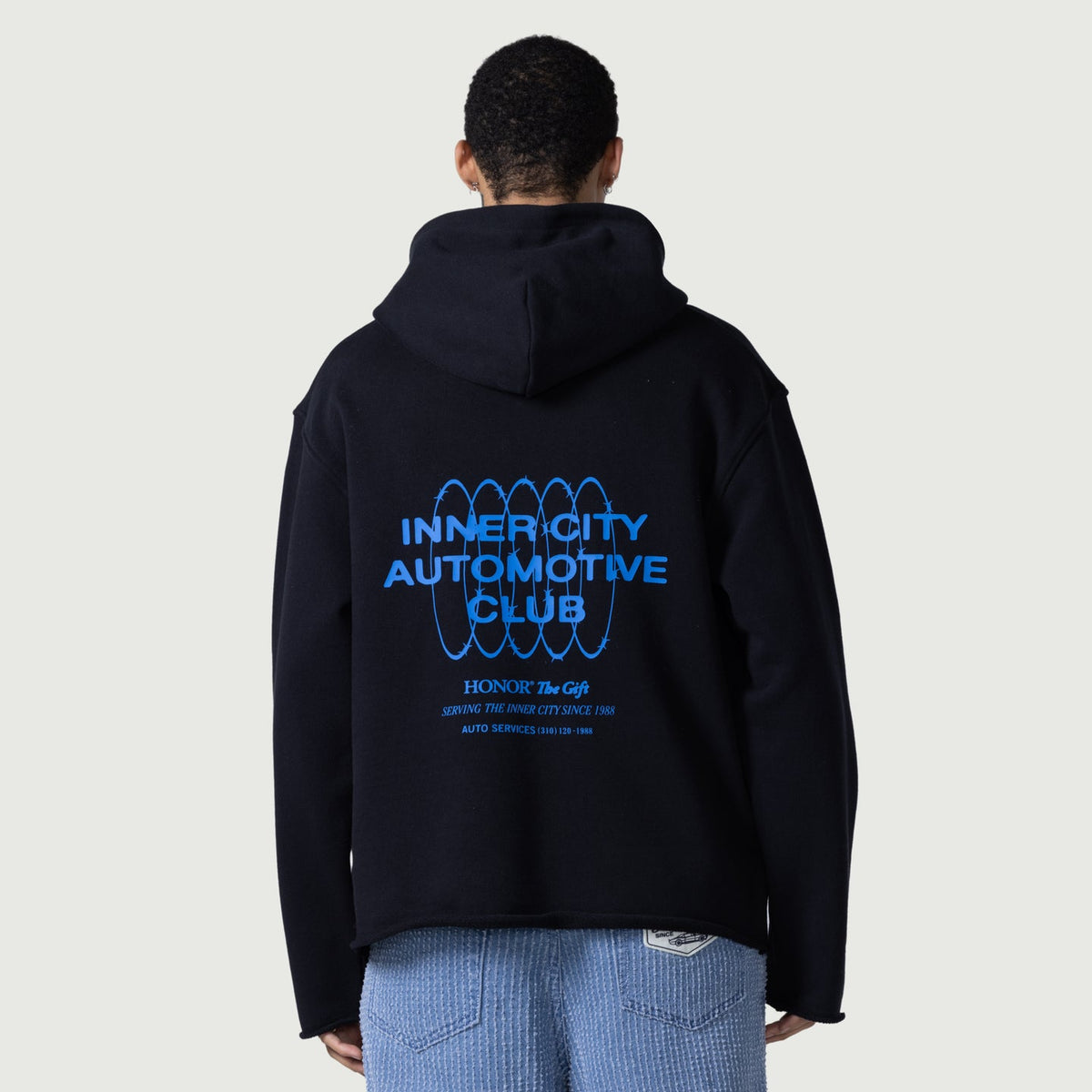 「高評価！」注目のレビュ Hoodie Speedbike GIFT THE HONOR Mens ASPHALT – Apparel トップス