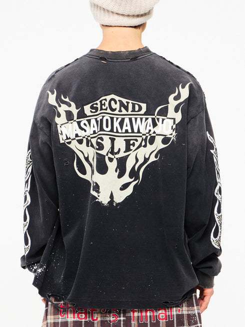 SECNDSLF Exciting Vintage LS X Masato Kawajo Men's Apparel