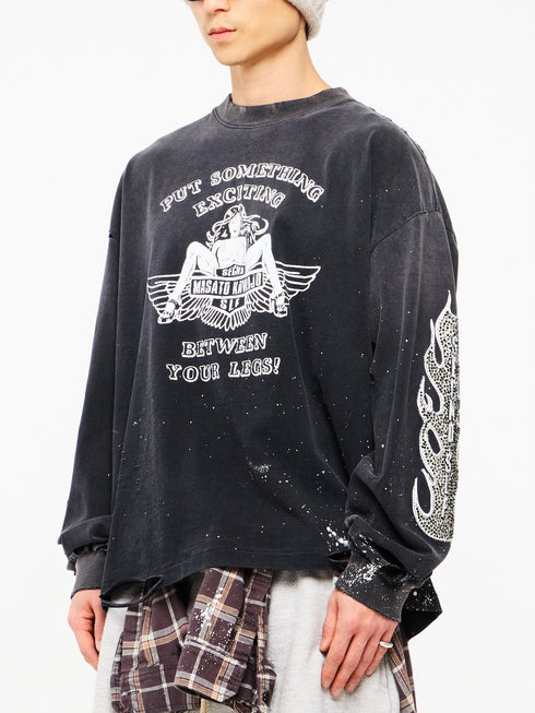 SECNDSLF Exciting Vintage LS X Masato Kawajo Men's Apparel