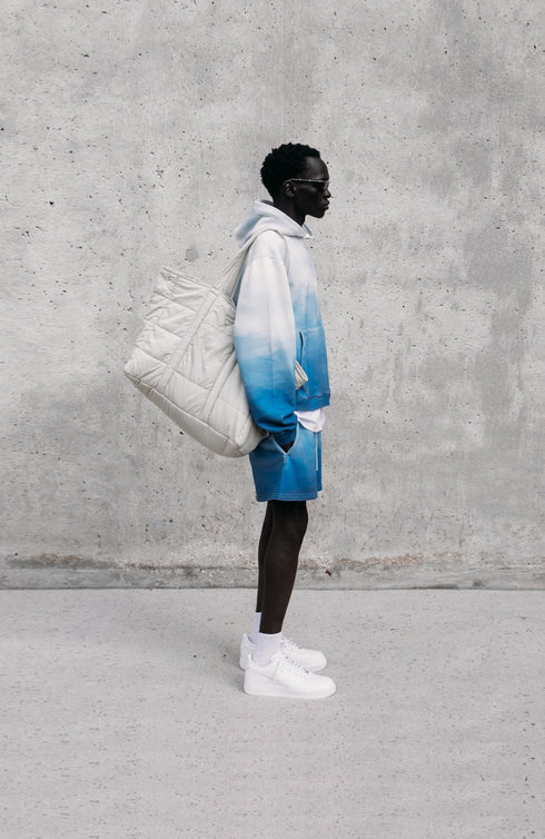 STMAPD Ombre Cropped Hoodie Mens Apparel