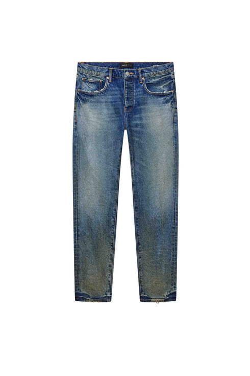 PURPLE BRAND P001 Skinny Cracked Bronze Mens Apparel