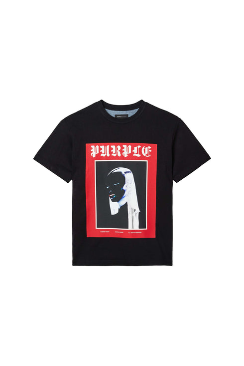PURPLE BRAND P117 Hwt Jersey Ss Tee Mens Apparel