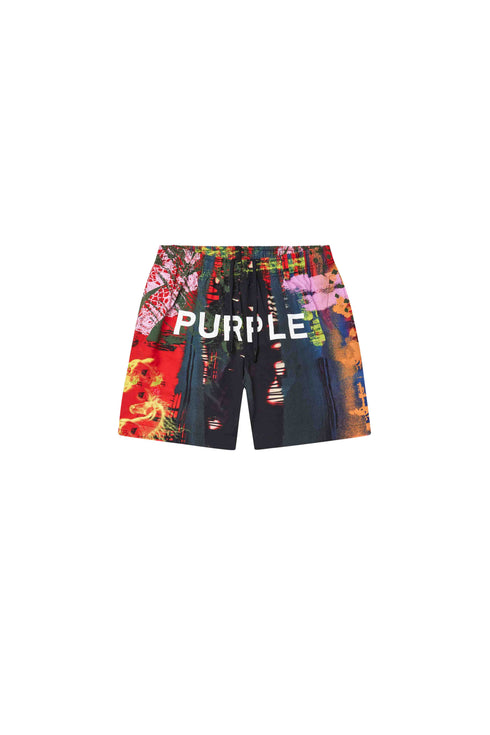 PURPLE BRAND P504 All Round Shorts Mens Apparel