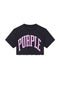 PURPLE BRAND W1050 Hwt Jersey Boyfriend Tee Womens Apparel