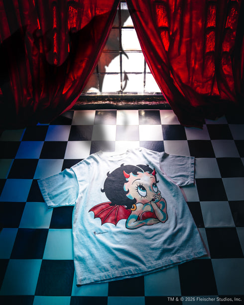SAINT MXXXXXX x Betty Boop Devil Ss Tee Men's Apparel