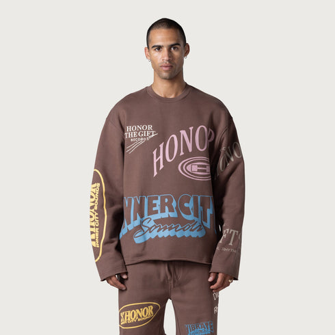 HONOR THE GIFT C-fall Studio Crewneck 2.0 Mens Apparel