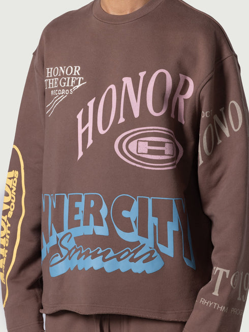 HONOR THE GIFT C-fall Studio Crewneck 2.0 Mens Apparel
