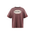 SAINT MXXXXXX Ss Tee Saint Mxx Burgandy Men's Apparel
