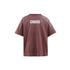 SAINT MXXXXXX Ss Tee Saint Mxx Burgandy Men's Apparel
