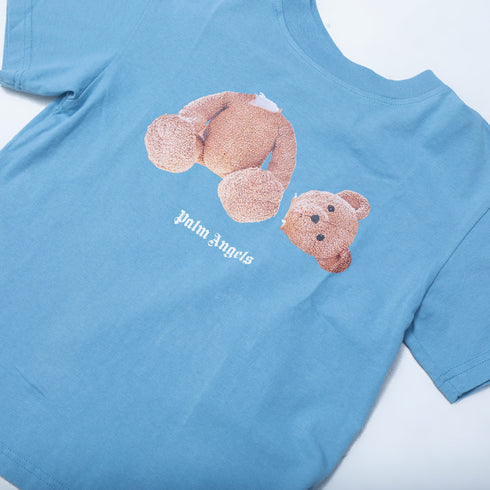 PALM ANGELS Broken Bear T-Shirt Kids Apparel