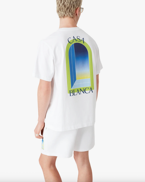 CASABLANCA Arches Classic T-Shirt Mens Apparel