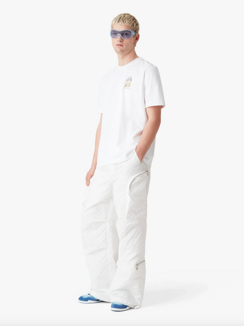 CASABLANCA Tennis Landscape Classic Tee Mens Apparel