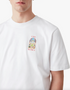 CASABLANCA Tennis Landscape Classic Tee Mens Apparel