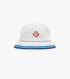 CASABLANCA Mesh Stripe Crochet Hat Accessories