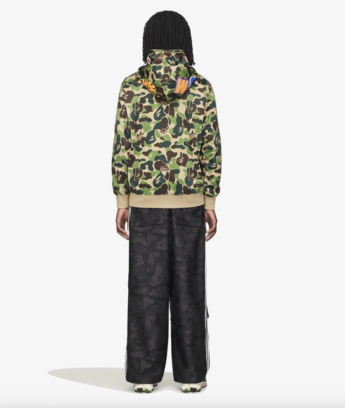ADIDAS X BAPE Shark Track Hoodie Mens Apparel