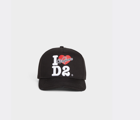 DQUARED2 Vaquera x D2 I LOVE D2 Baseball Cap Accessories