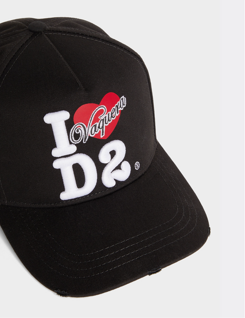DQUARED2 Vaquera x D2 I LOVE D2 Baseball Cap Accessories