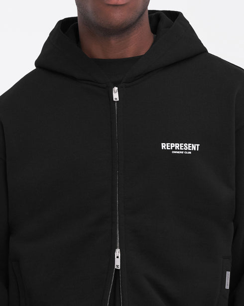 REPRESENT Owners Club Zip Hoodie Mens Apparel