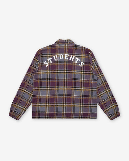 STUDENTS Fitzroy Flannel Jacket Mens Apparel