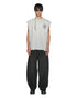 KSUBI Anguish Cut Off Tank Krete Grey Men's Apparel