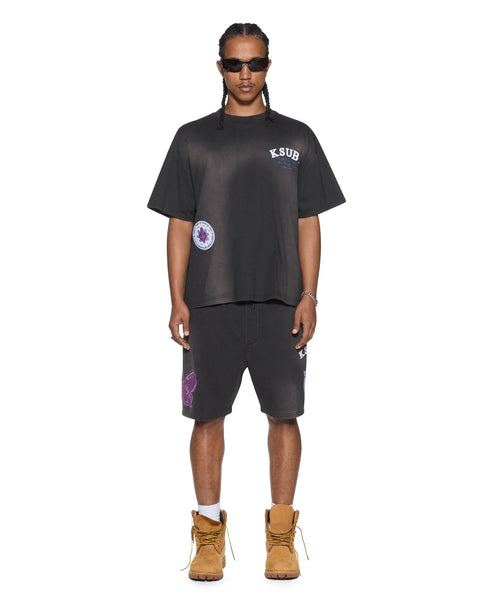 KSUBI Genesis Ekcess Ss Tee Charcoal Men's Apparel