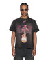 KSUBI H.W.R Sid Ss Tee Sunbleach Blk Men's Apparel