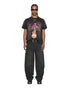 KSUBI H.W.R Sid Ss Tee Sunbleach Blk Men's Apparel