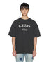 KSUBI Laybel Ekcess Ss Tee Washed Blk Men's Apparel