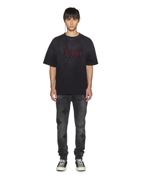 KSUBI Paise Ekcess Ss Tee Tru Black Men's Apparel