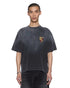 KSUBI Shield Halen Ss T-Shirt Charcoal Fade Men's Apparel