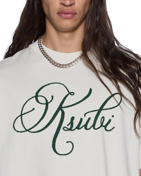 KSUBI Prestige Ekcess Ss Tee Antq Wht Men's Apparel